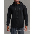 Hoodies fir sleeve fada zip fada cochaill ócáideach